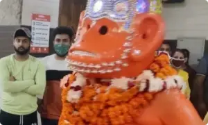 Hanuman Ji: Essential Dushehra Tradition and dedication of three generations.